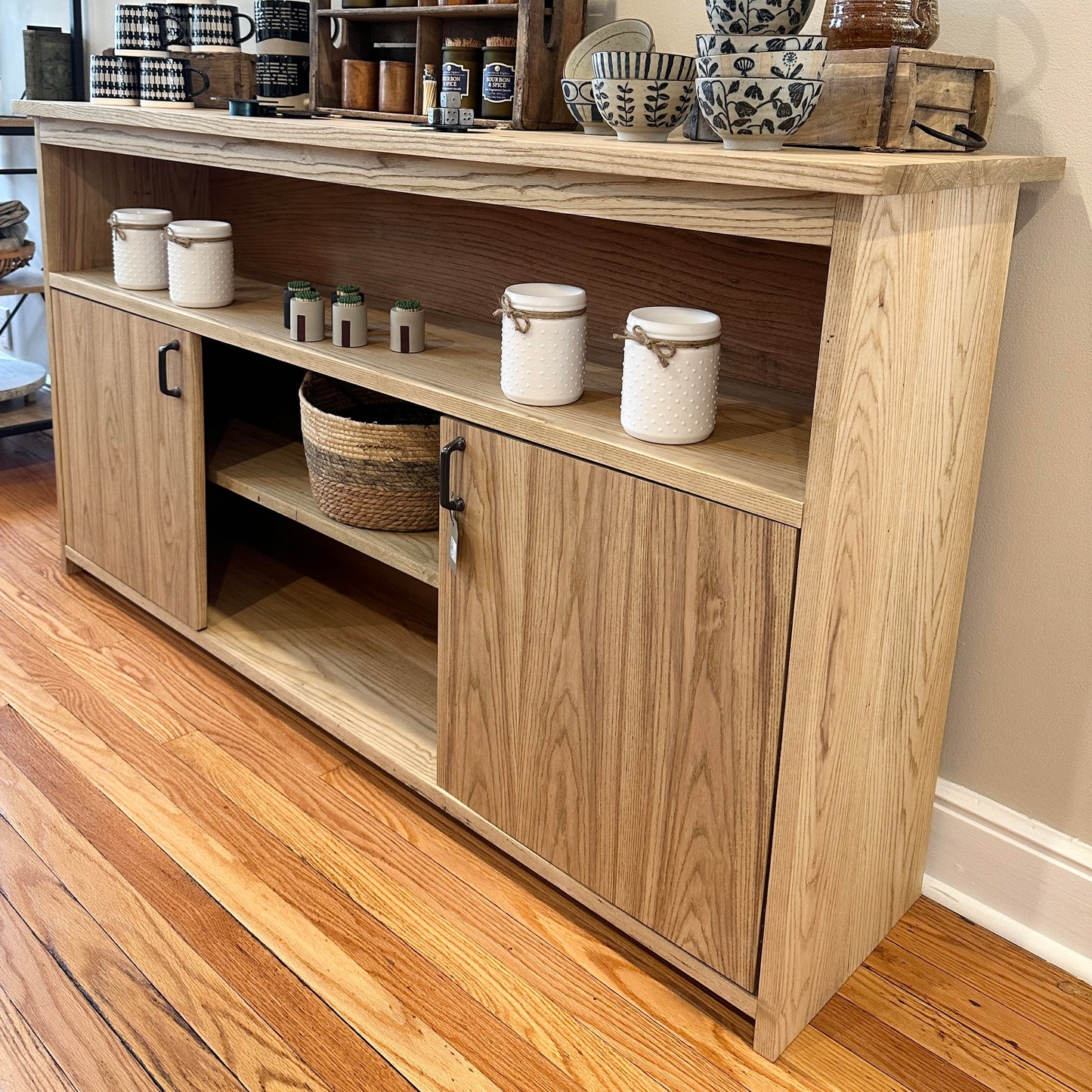 Handmade Solid Ash Sideboard