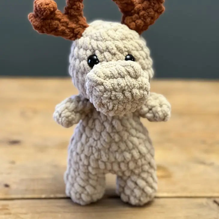Hand Crochet Baby Moose