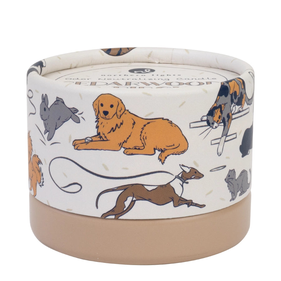 Odor Neutralizing Pet Candle - Cedarwood & Birch