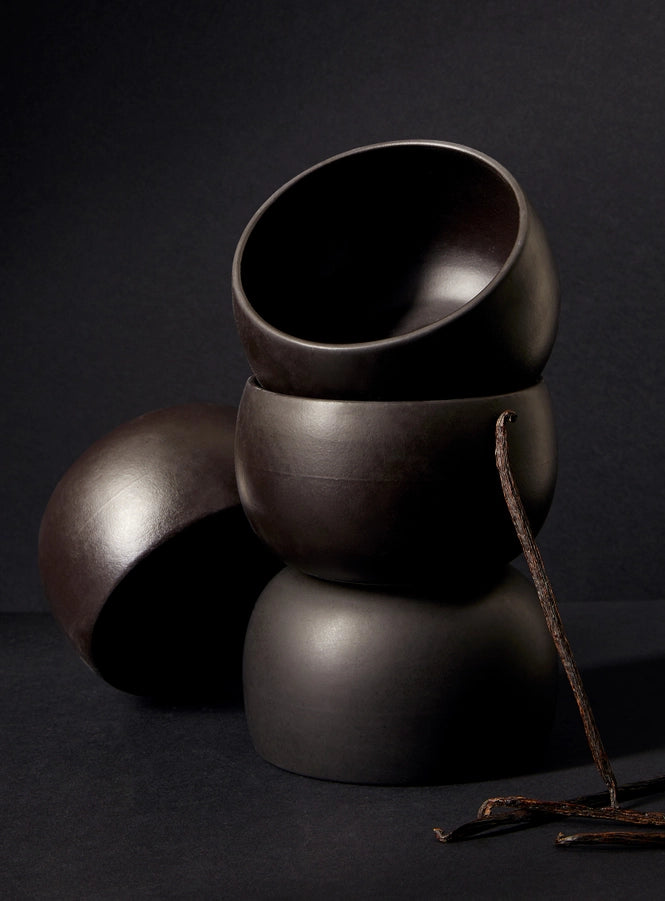 Stoneware Soup Bowl- Matte Black