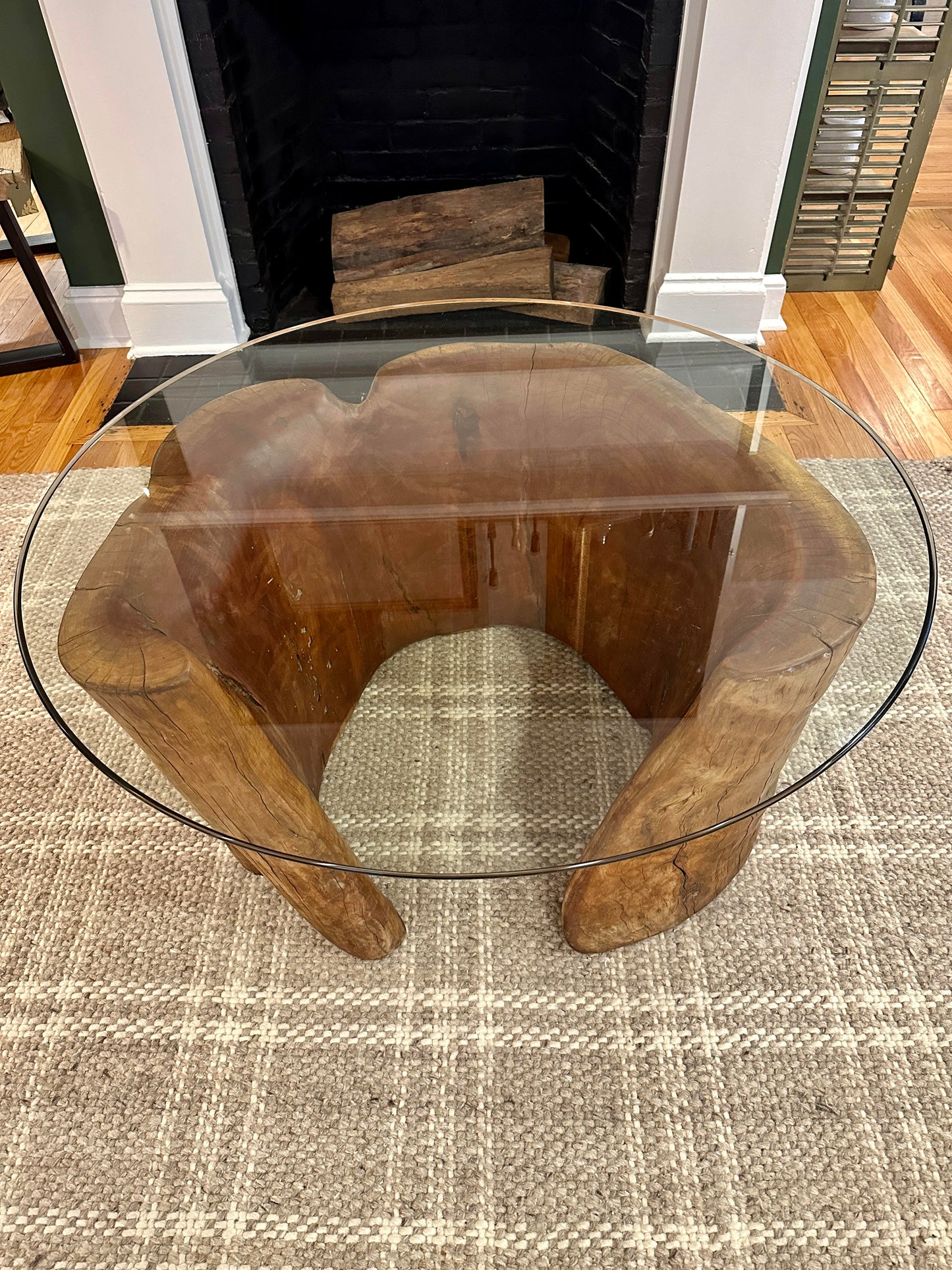 Handmade Stunning Cherry Trunk Coffee Table